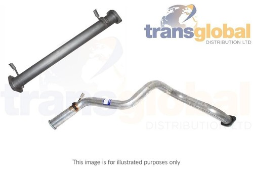Straight through exhaust pipe - straight,