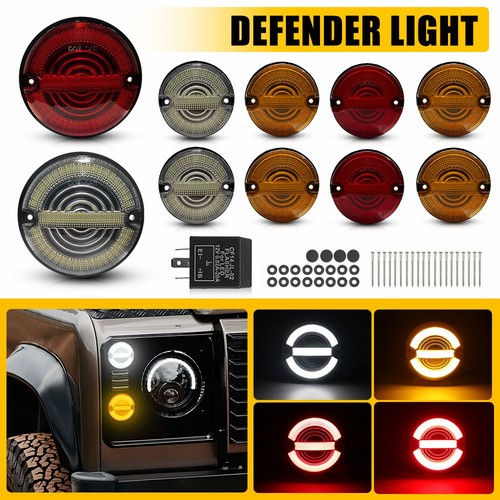 10pcs coloured led lights kit - coloured,