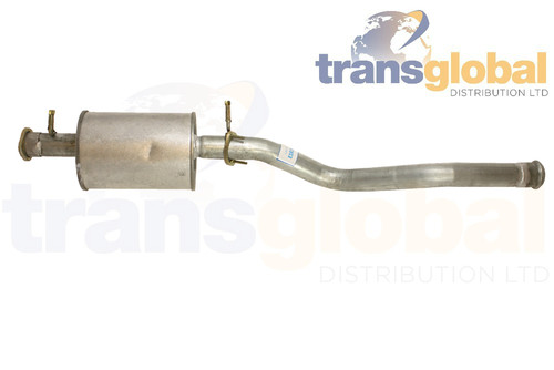 Exhaust centre silencer pipe - exhaust,