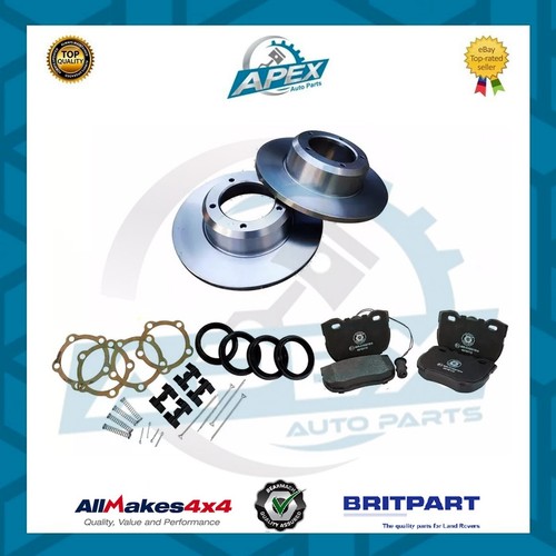 Rear brake discs pads set - &,
