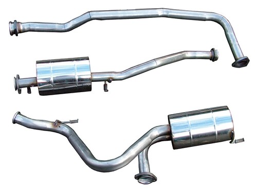 Double exhaust system - double,