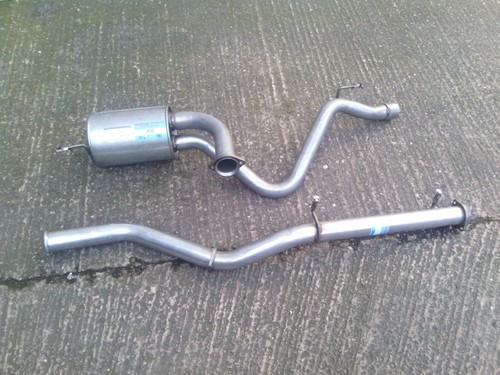 Centre delete pipe rear - pipe,