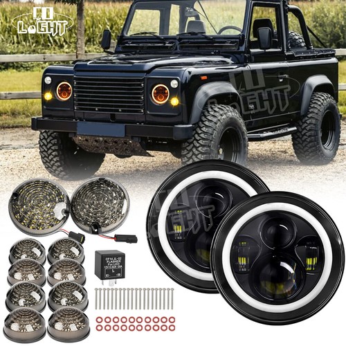 Rhd full smoked led lights - full,