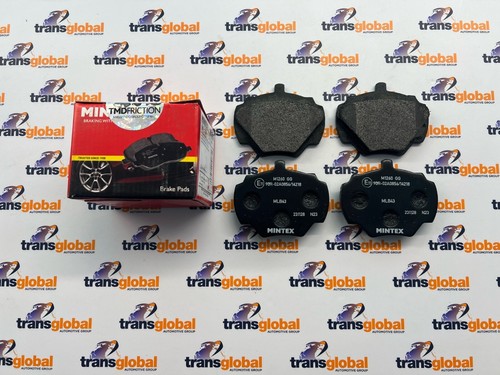 Rear brake pad set for - set,