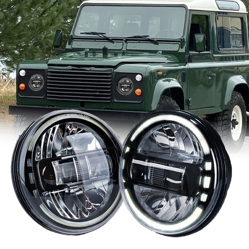Led headlights with drl - 7"in,