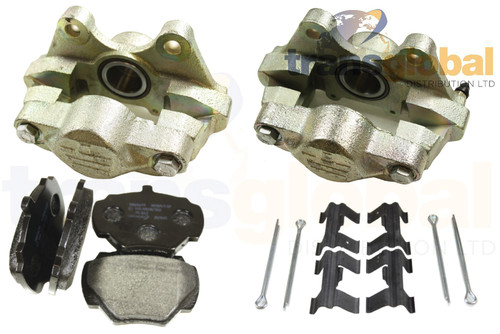 Rear brake calipers pads - rear, &
